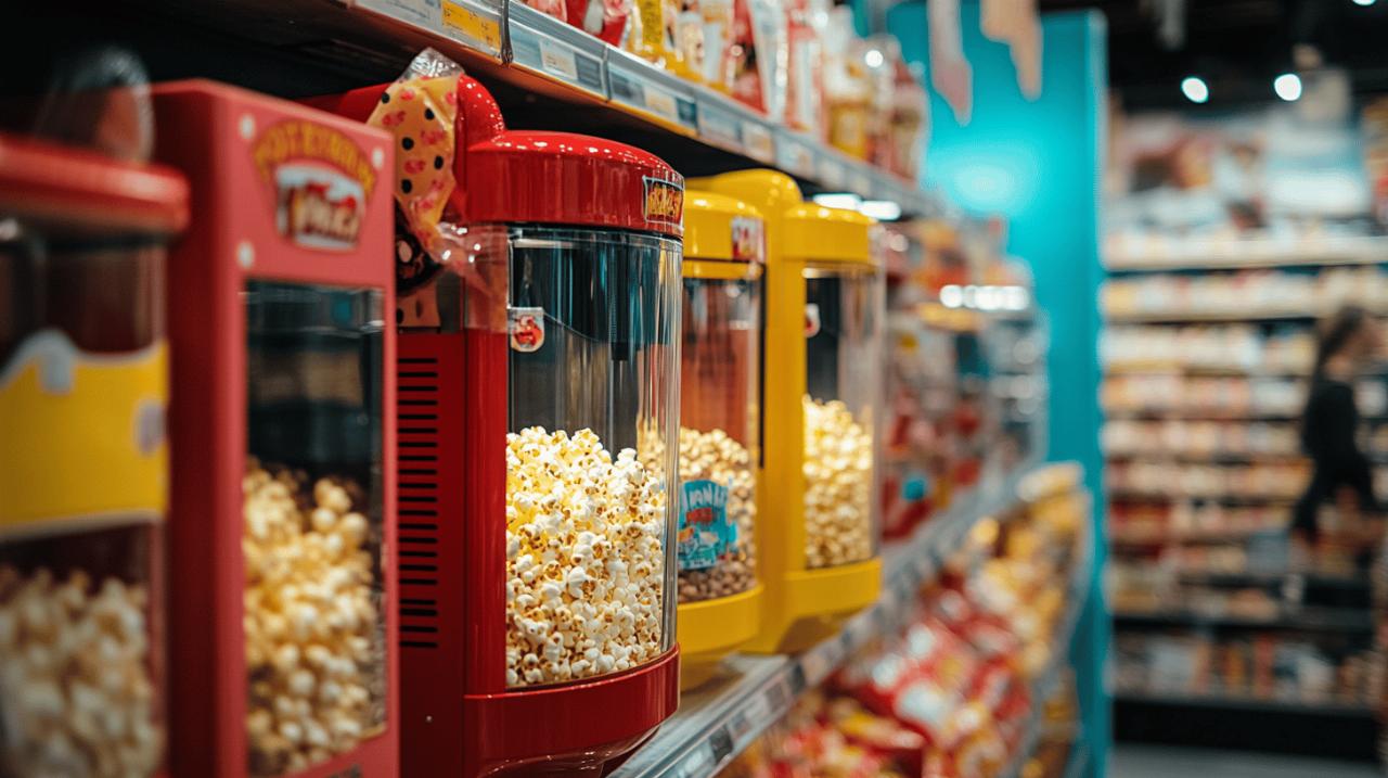 Machine a pop-corn : decouvrez notre test des modeles manuels et electriques